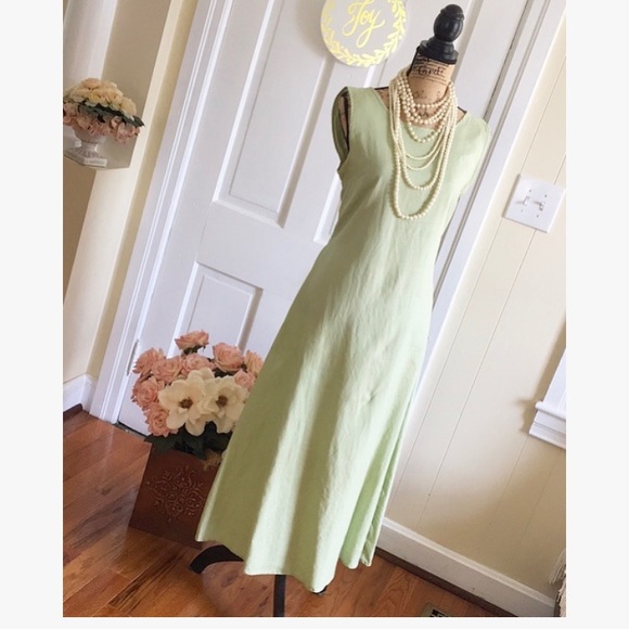 Dresses & Skirts - HELLO SUMMER • 100% Linen Bow Back Maxi Midi Dress